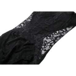 Dark In Love Gothic Lace See-trough waist - Mekko