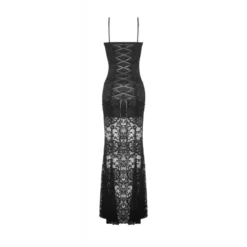 Dark In Love Gothic Lace See-trough waist - Mekko