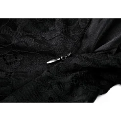 Dark In Love Gothic Lace See-trough waist - Mekko