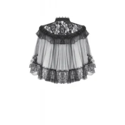 Dark In Love Lace Mesh Patchwork - Viitta