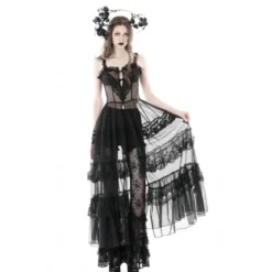 Dark in Love Layer Lace Mesh - Maksimekko