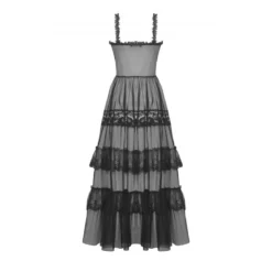 Dark in Love Layer Lace Mesh - Maksimekko