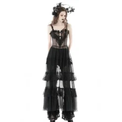 Dark in Love Layer Lace Mesh - Maksimekko