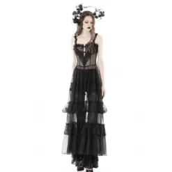 Dark in Love Layer Lace Mesh - Maksimekko