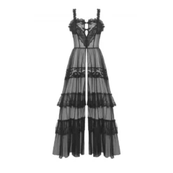 Dark in Love Layer Lace Mesh - Maksimekko