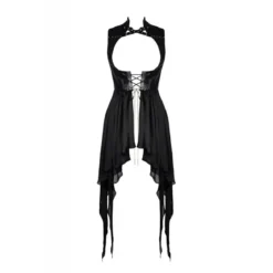 Dark In Love Punk Asymmetric Chiffon – Liivi
