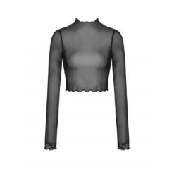Dark in Love Transparent High Neck - Mesh paita