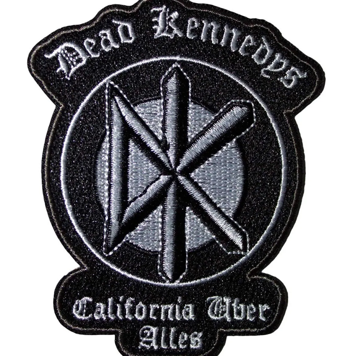 Dead Kennedys California Uber Alles B&W -Kangasmerkki