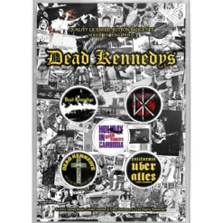 Dead Kennedys: Fresh Fruit - Pinssi setti 5kpl