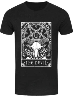 Deadly Tarot: The Devil - t-paita