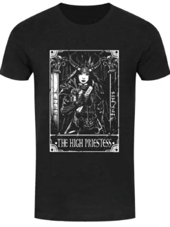 Deadly Tarot: The High Priestess - t-paita