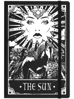 Deadly Tarot: The Sun - A5 muistikirja