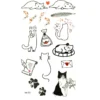 Different cats - siirtotatuointi