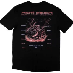 Disturbed: European Tour '23 Medallion -T-paita