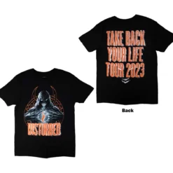 Disturbed: European Tour '23 Take Back -T-paita