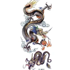 Dragons - siirtotatuointi