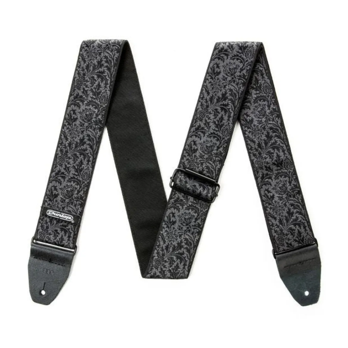 Dunlop Jacquard Black Thistle - Kitarahihna