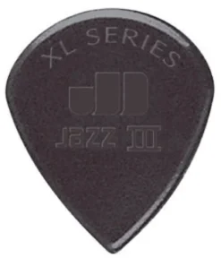 Dunlop Jazz III XL -plektrat, 6kpl Musta