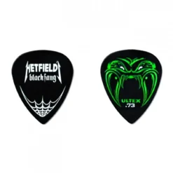 Dunlop 0,73mm Hetfield's Black Fang - Plektrasetti 6kpl