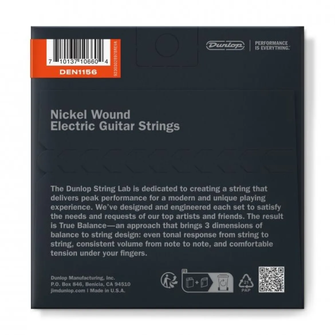 Dunlop Nickel Wound 11-56 - Sähkökitaran kielet Drop-vireelle