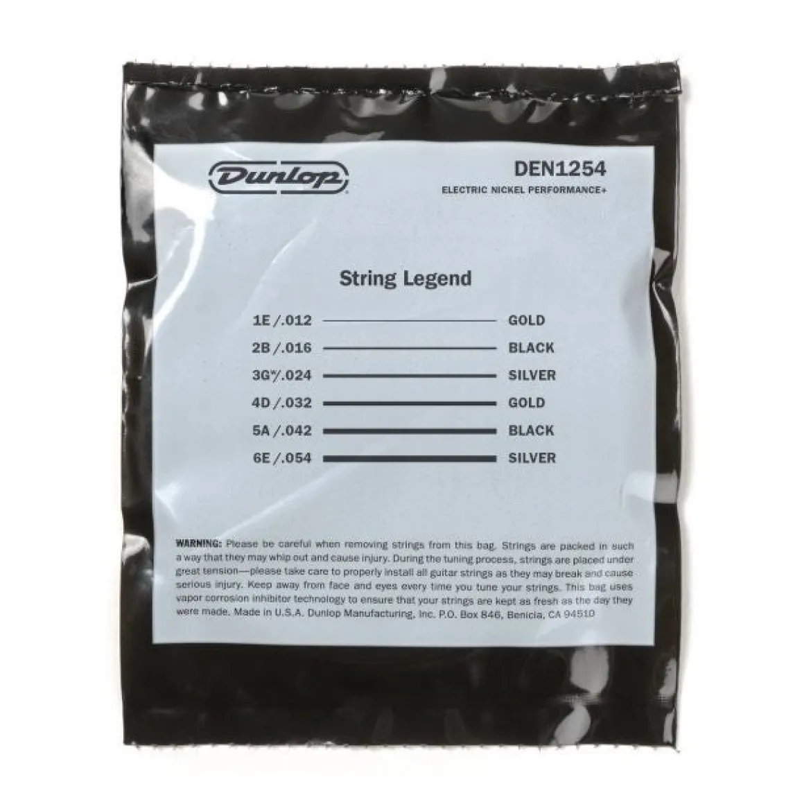 Dunlop Nickel Wound 12-54 - Sähkökitaran kielet