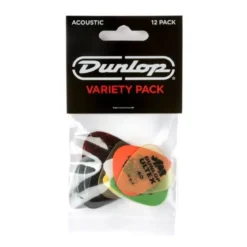 Dunlop PVP112 Plektra-valikoima Akustiselle kitaralle, 12kpl