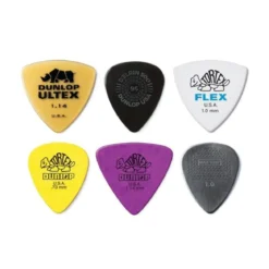 Dunlop PVP117 Plektra-valikoima Bassokitaralle, 6kpl