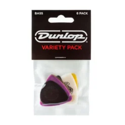 Dunlop PVP117 Plektra-valikoima Bassokitaralle, 6kpl