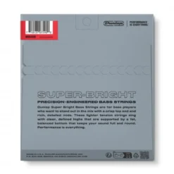 Dunlop Super Bright 45-105 Stainless Steel - Basson kielet
