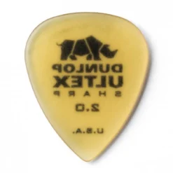 Dunlop Ultex Sharp Plektra 2.00mm, 6kpl