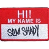 Eminem Slim Shady - Kangasmerkki