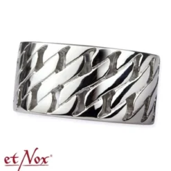 etNox Big Steel Ring - Sormus