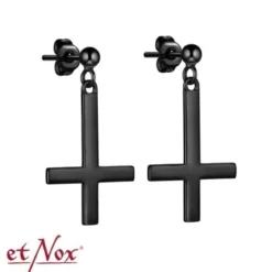 etNox Cross - Nappikorvakorut, black