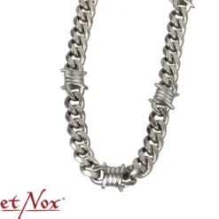 EtNox Curb Chain with Barbed Wire - Kaulaketju 10mm