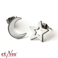 etNox Moon and star - Nappikorvakorut