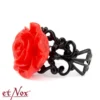 etNox Red Rose - Säädettävä sormus
