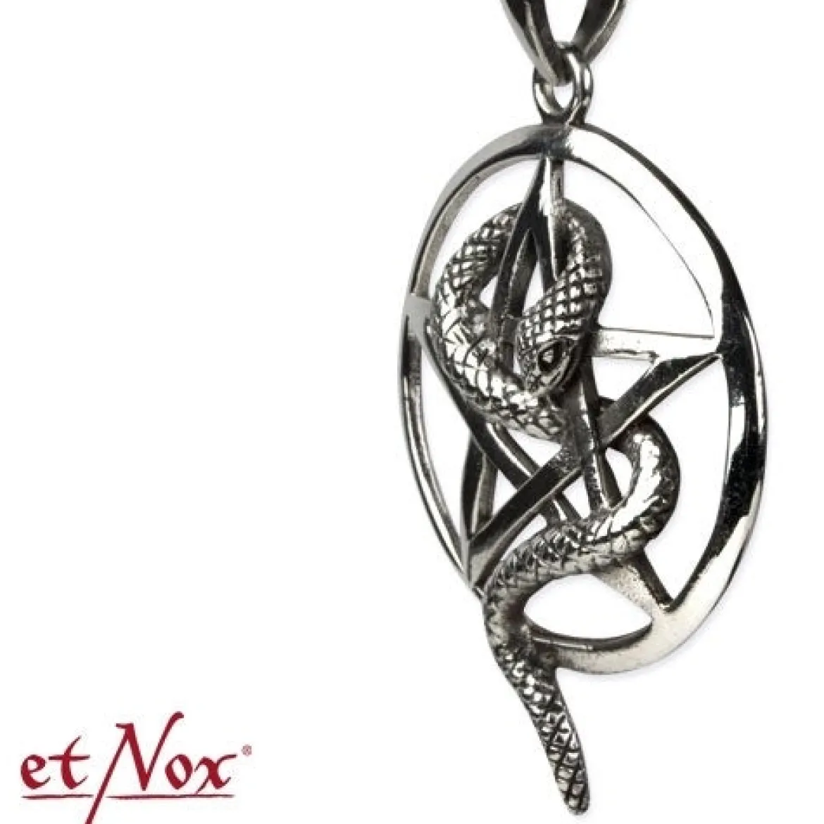 etNox Snake Pentagram - Kaulakoru
