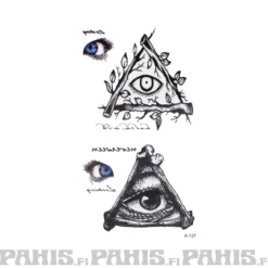 Eyes - siirtotatuointi