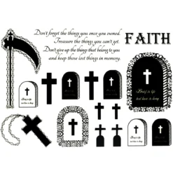 Faith - siirtotatuointi