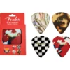 Fender: Patterns - Lasinaluset 4 kpl, nahkaa