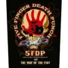 FFDP Way of the fist - Kangasmerkki, selkä