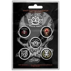 Five finger death punch - Pinssi setti 5kpl