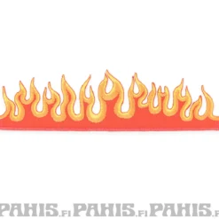 Flames - kangasmerkki