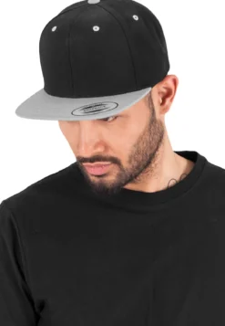 Flexfit classic snapback 2-Tone - lippis, black/silver