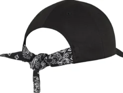 Flexfit curved bandana tie - lippis, black