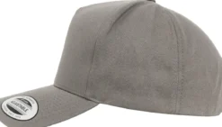 Flexfit 5-panel curved classic - lippis, grey