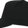 Flexfit 5-panel curved classic - lippis, black