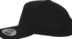 Flexfit 5-panel curved classic - lippis, black