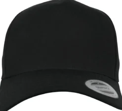 Flexfit 5-panel curved classic - lippis, black
