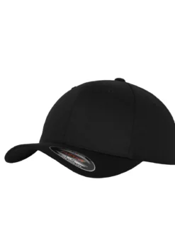 Flexfit Wooly Combed - Lippis, black/black